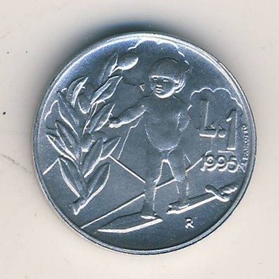 Сан-Марино 1 лира 1995 год - Разоружение