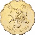 Гонконг 20 центов 1997 год - Баугиния