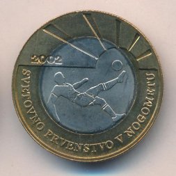 Словения 500 толаров 2002 год