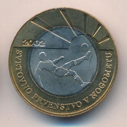 Словения 500 толаров 2002 год