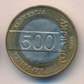 Словения 500 толаров 2002 год