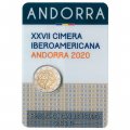 Андорра 2 евро 2020 год - XXVII Иберо-американский саммит в Андорре