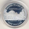 США 1 доллар 1993 год - 250-летие со дня рождения Томаса Джефферсона