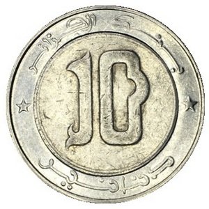 Алжир 10 динаров 2011 год - Сокол