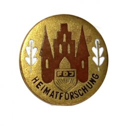 Значок FDJ Heimatforschung (Краеведческие исследования) ГДР, тяжелый
