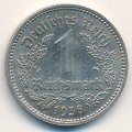 Третий Рейх 1 рейхсмарка 1938 год (A)
