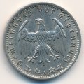 Третий Рейх 1 рейхсмарка 1938 год (A)