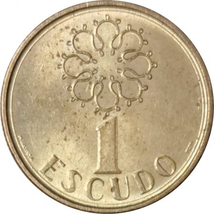 Португалия 1 эскудо 1987 год