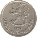 Финляндия 1 марка 1982 год
