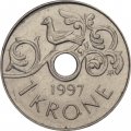Норвегия 1 крона 1997 год