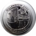 Гибралтар 5 фунтов 1999 год - Миллениум