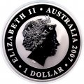Австралия 1 доллар 2007 год - Австралийская Коала