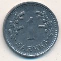 Финляндия 1 марка 1951 год (железо)