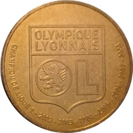 Франция 1 1/2 евро 2009 год - Футбольный клуб. Олимпик Лион