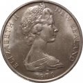 Новая Зеландия 50 центов 1970 год - Парусник &quot;ENDEAVOUR&quot; (BU)