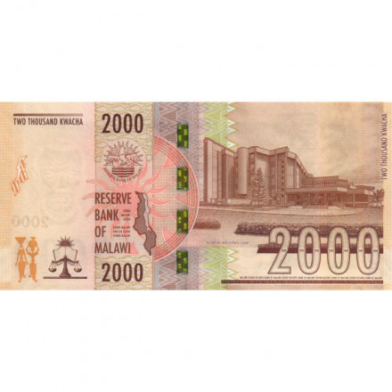 Малави 2000 квач 2021 год - Преподобный Джон Чилембве, контур Малави - UNC