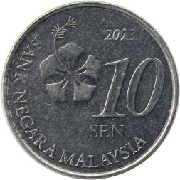 Малайзия 10 сен 2013 год - Цветок Гибискуса