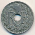 Франция 25 сантимов 1920 год