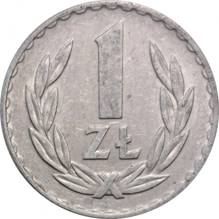 Польша 1 злотый 1974 год