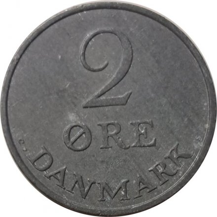 Дания 2 эре 1968 год