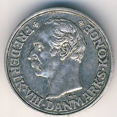 Дания 10 эре 1907 год