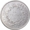 Франция 10 франков 1965 год