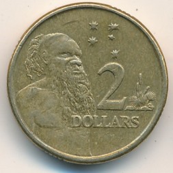 Австралия 2 доллара 1999 год