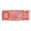Боливия 100 песо боливиано 1962 год - Симон Боливар. Сцена подписания декларации (1-й тип подписей) UNC