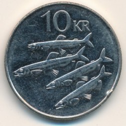 Исландия 10 крон 2006 год - Мойва
