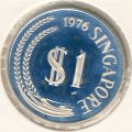 Сингапур 1 доллар 1976 год
