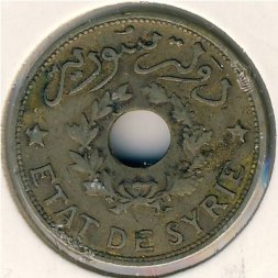 Сирия 2 1/2 пиастра 1940 год