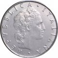 Италия 50 лир 1985 год Вулкан