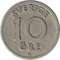 Швеция 10 эре 1920 год - Король Густав V