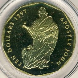 Маршалловы острова 10 долларов 1997 год