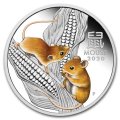 Австралия 1 доллар 2020 год - Год Крысы (цветная)