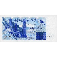 Алжир 100 динаров 1981 год