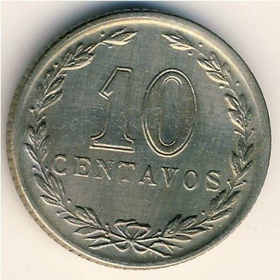 Аргентина 10 сентаво 1941 год