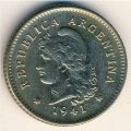 Аргентина 10 сентаво 1941 год