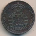Ангола 1/2 макуты 1860 год