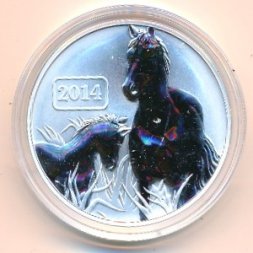 Токелау 5 долларов 2014 год