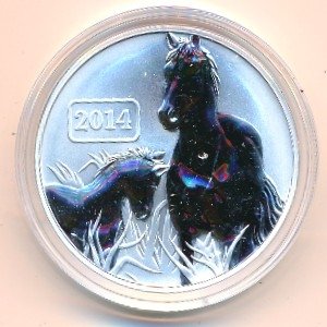 Токелау 5 долларов 2014 год