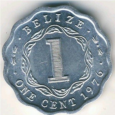 Белиз 1 цент 1976 год