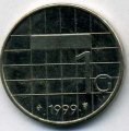 Нидерланды 1 гульден 1999 год