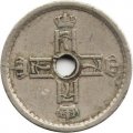 Норвегия 25 эре 1927 год - Король Хокон VII