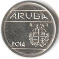 Аруба 25 центов 2014