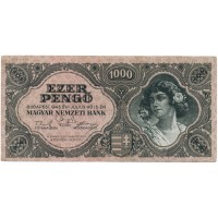 Венгрия 1000 пенгё 1945 год - VF+