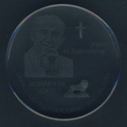 Конго 10 франков 2005 год