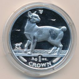 Остров Мэн 1 крона 1994 год