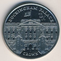 Остров Мэн 1 крона 2010 год