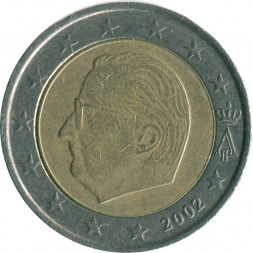 Бельгия 2 евро 2002 год